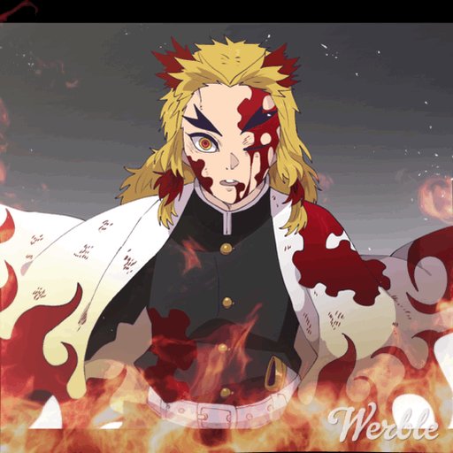 苓 ほまれさんがTwitterに投稿した煉獄杏寿郎(鬼滅の刃)のイラスト。