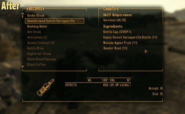 Level Up image - Vanilla UI Plus mod for Fallout: New Vegas - ModDB