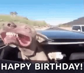  happy birthday! Oh and SUCK IT!  