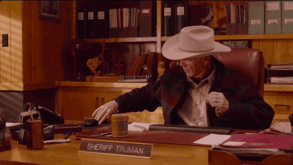 Happy Birthday Robert Forster - Sheriff Frank Truman in Twin Peaks Season 3 