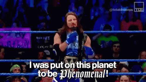 Happy birthday AJ STYLES! Never stop being the phenomenal one. 