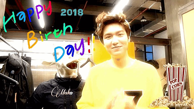 2018.06.22 Lee Min Ho Happy Birthday       