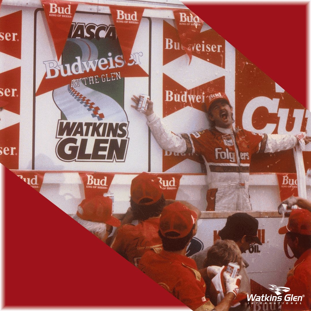 Gone but never forgotten. Remessage to wish 1986 winner, Tim Richmond happy birthday. 