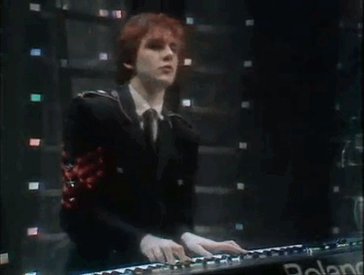 Happy Birthday Nick Rhodes, I will always remember seeing you in the 80\s and thinking, \"hmmm.\" 