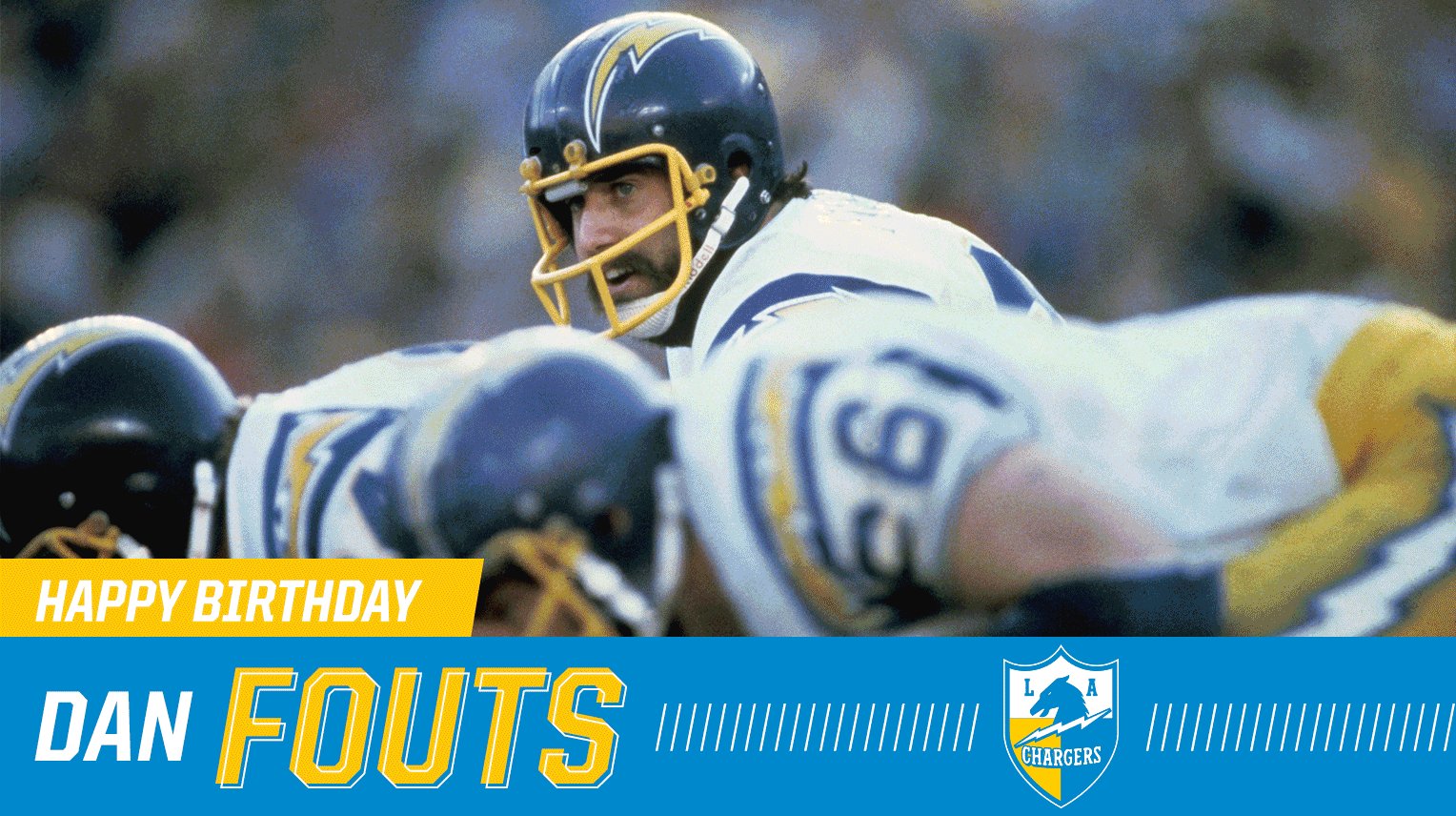 Happy Birthday, Dan Fouts!  