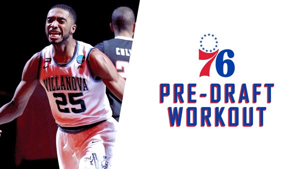 Philadelphia 76ers (@sixers) on Twitter photo 2018-06-12 16:00:03 Get to know @NovaMBB and Phillys own @mikal_bridges ahead of his workout at The Complex. π Β» sixe.rs/MB25 | #Summer76 Get to know @NovaMBB and Phillys own @mikal_bridges ahead of his workout at The Complex. π Β» sixe.rs/MB25 | #Summer76