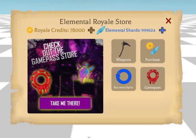 Codes For Elemental Royale Roblox