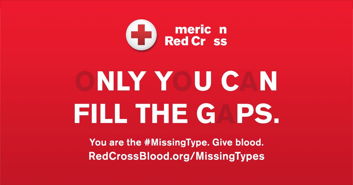 Adobe (@Adobe) on Twitter photo 2018-06-21 16:45:13 A few missing letters may not seem like a big deal, but it can be when it comes to blood type. We’re partnering with the @RedCross to help fill the gaps & you can too. Create your own #MissingType selfie, removing A, B and O from your name: adobe.ly/2lrqxrc A few missing letters may not seem like a big deal, but it can be when it comes to blood type. We’re partnering with the @RedCross to help fill the gaps & you can too. Create your own #MissingType selfie, removing A, B and O from your name: adobe.ly/2lrqxrc