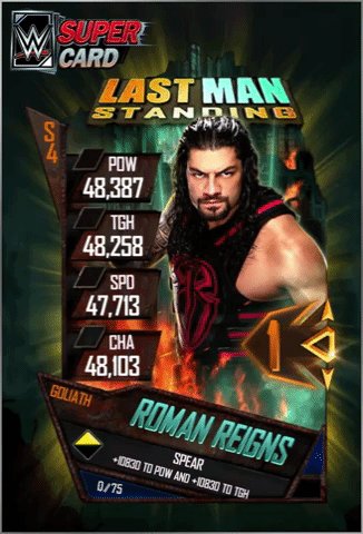 Wwe Supercard Last Man Standing Is Back Wweromanreigns Is The Featured Superstar So Get Ready To Climb That Leaderboard Supercarders T Co 7j0zjx1axz Twitter