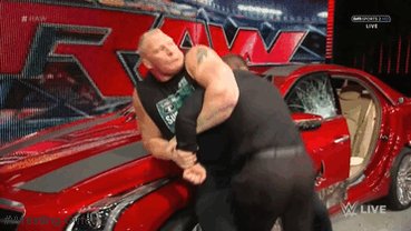 Happy Birthday to Brock Lesnar! Here s a gif of him SNAPPING Jamie Noble s arm with a key lock. 