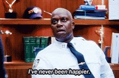 Happy birthday to Captain Raymond Holt actor Andre Braugher. Birthday buddies!   