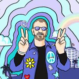 Happy 78th Birthday Ringo Starr Peace and love           