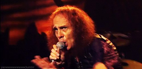 Happy Birthday to the GOAT heavy metal singer! Ronnie James Dio! 