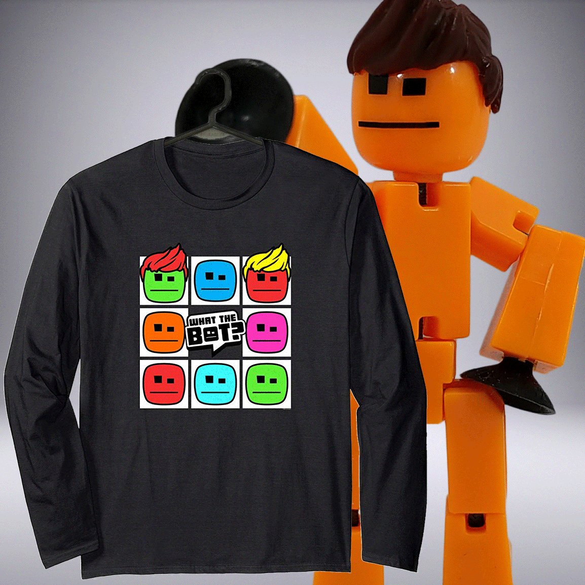 What The Bot Stikbot T-Shirt What The Bot Stikbot T-Shirt