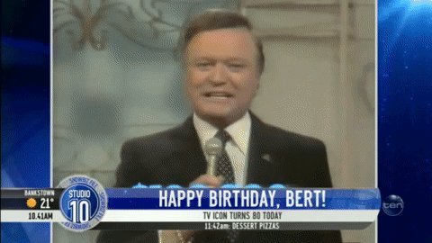 TV legend Bert Newton has celebrated his 80th birthday today. Happy Birthday, Bert! 