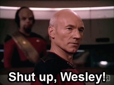   Happy birthday Wil Wheaton
And....... 