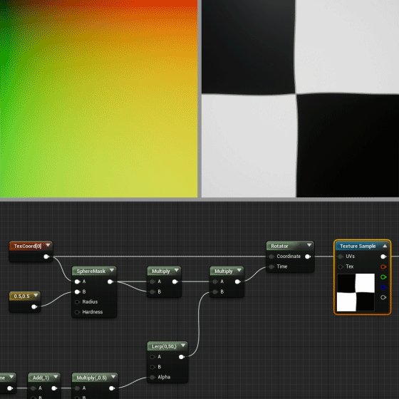 UE4 UV Spiral Distortion HELP - Real Time VFX