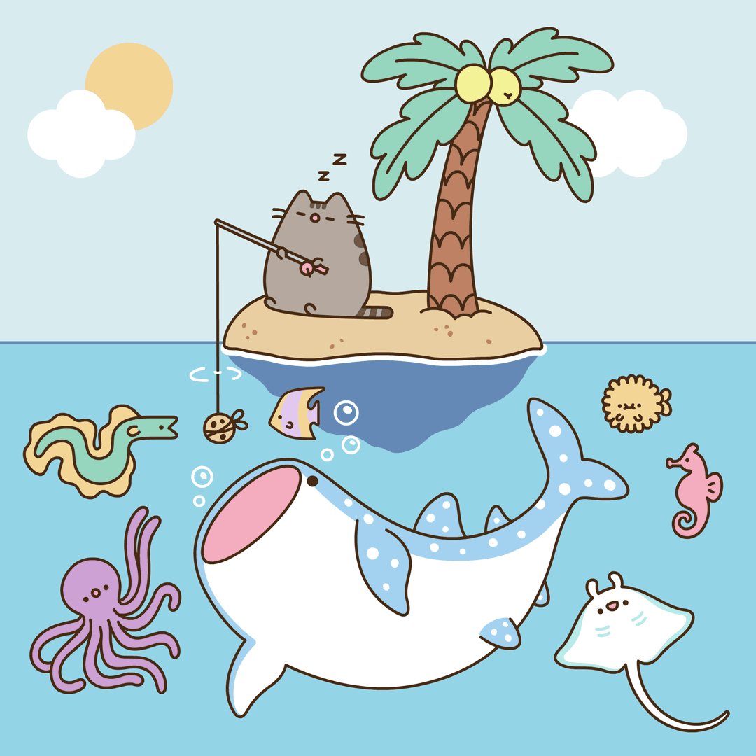 Pusheen the cat (@Pusheen) on Twitter photo 18/08/2018 19:38:47 π±π£ π±π£