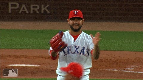 TFW it's FINALLY baseball time in Texas! https://t.co/q69lAGW3n0