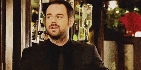 Happy birthday  enjoy this gif of Danny Dyer 