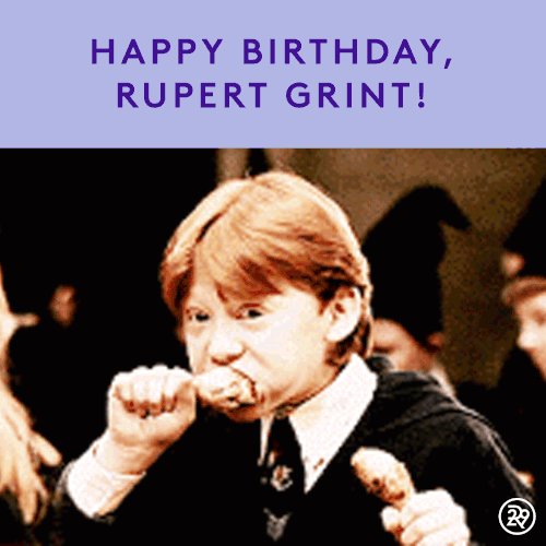 Happy birthday Rupert Grint I love you 