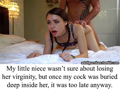 Brunette taboo first time panties