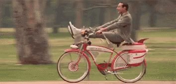 I picked the best day to finally watch Pee-Wee\s Big Adventure. Happy Birthday / Paul Reubens!   