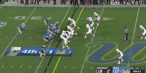 Bruin Report Online on Twitter: "UCLA goes for it on fourth down at its