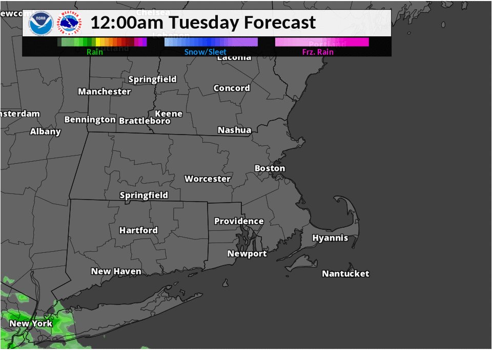 NWS Boston on Twitter &quot;[Model Radar Reflectivity] Here�s