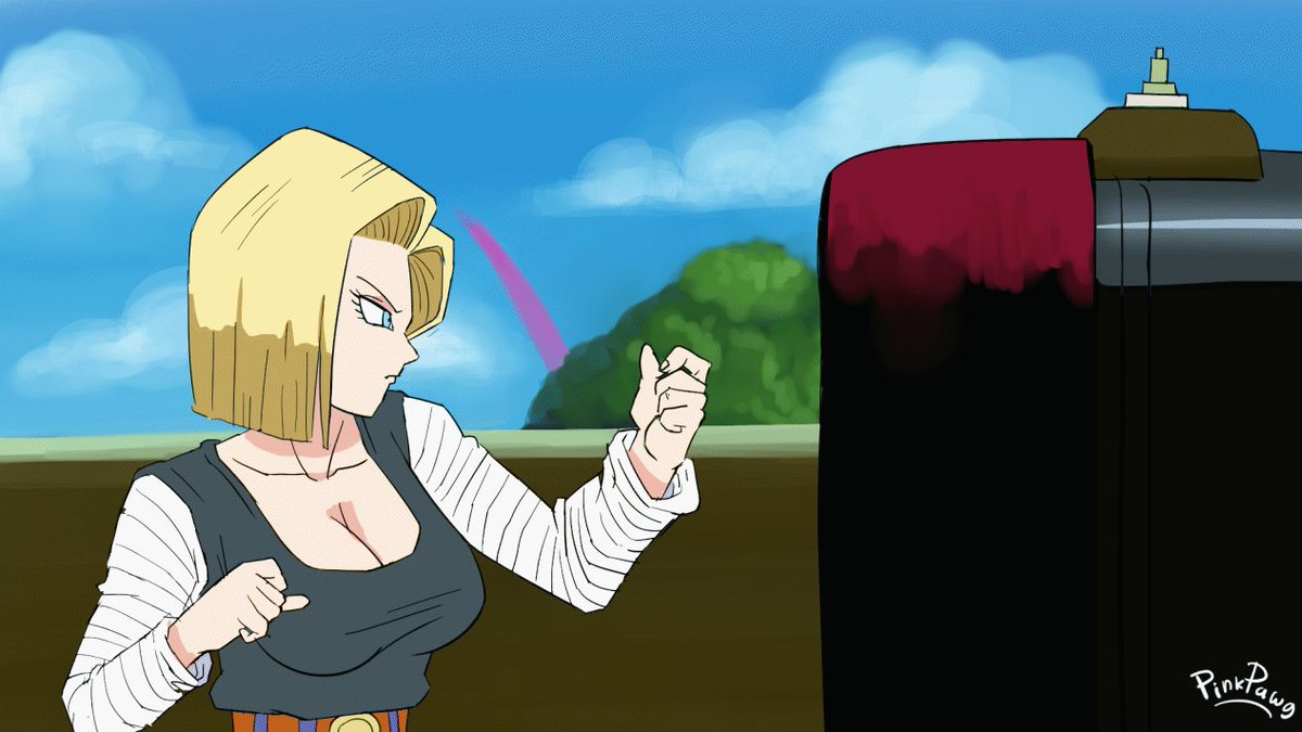“Android 18 - fighter women troubles
#android18 #animation #fanserv...