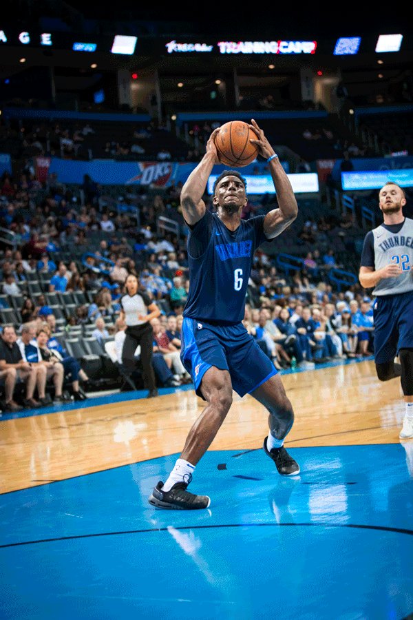 Scrimmage slammin' @hamidoudiallo
#ThunderUp