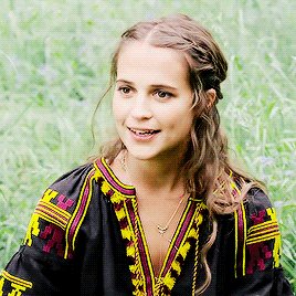 Happy birthday to the queen that is alicia vikander      