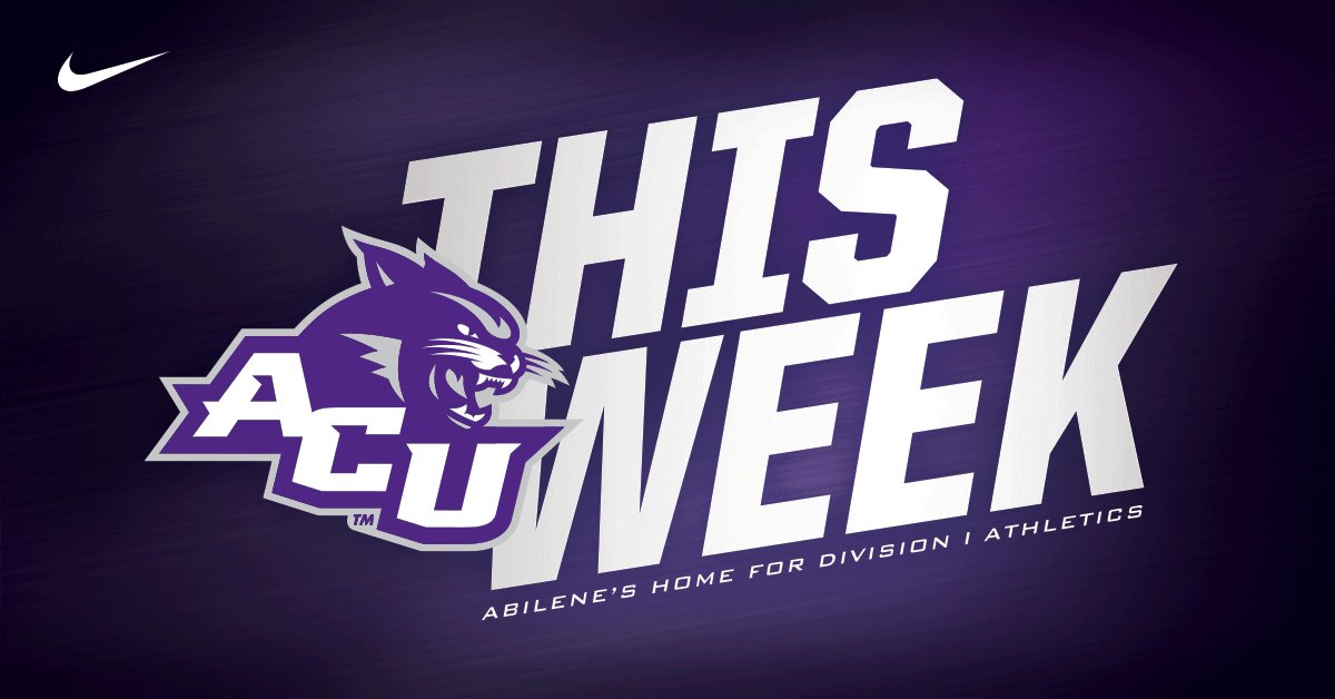 ACU Sports on Twitter "What's happening this weekend with Wildcat