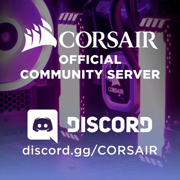 CORSAIR on Twitter: "Want to be part of our Discord community? Join our official CORSAIR community server to connect with us, discuss all things PC gaming, and have fun! ▶️
