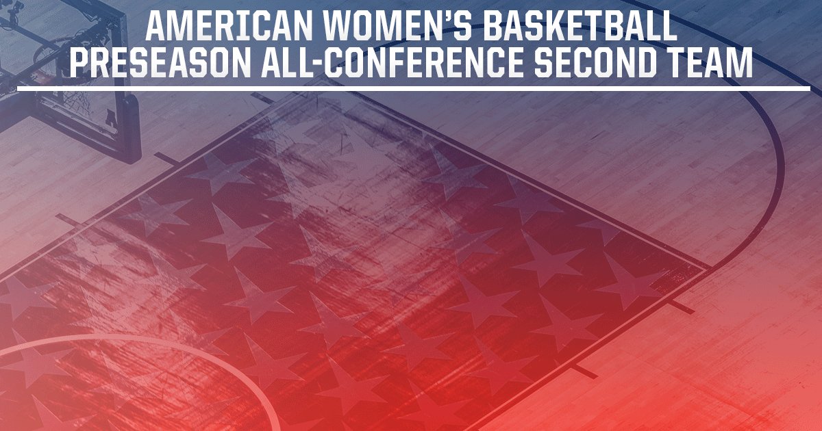 The American on Twitter "And here are the preseason American_WBB All