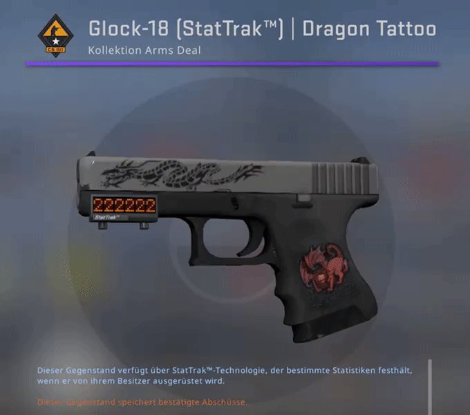 STATTRAK™ Glock-18 | Татуировка дракона