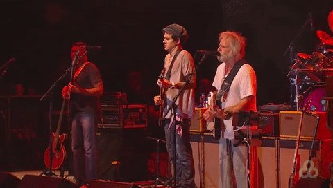 Happy Birthday to Bob Weir & John Mayer. 

Two of my biggest inspirations. 