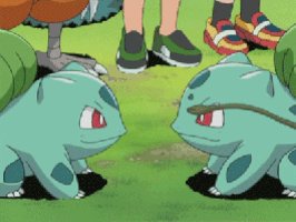 Bulbasaur Propaganda (@BulbaGanda) on Twitter photo 17/10/2018 20:39:07 Ash's and May's Bulbasaur meeting each other for the second time. Ash's and May's Bulbasaur meeting each other for the second time.