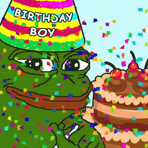 Image result for feels birthday man gif