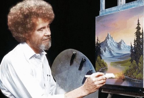 Happy birthday bob ross 