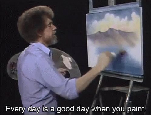 Happy birthday Bob Ross 