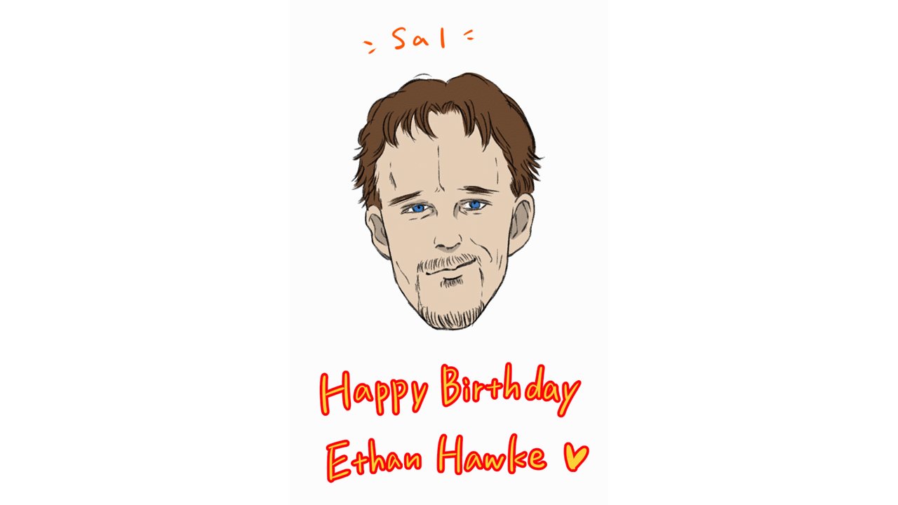 Happy Birthday Ethan Hawke!! 
