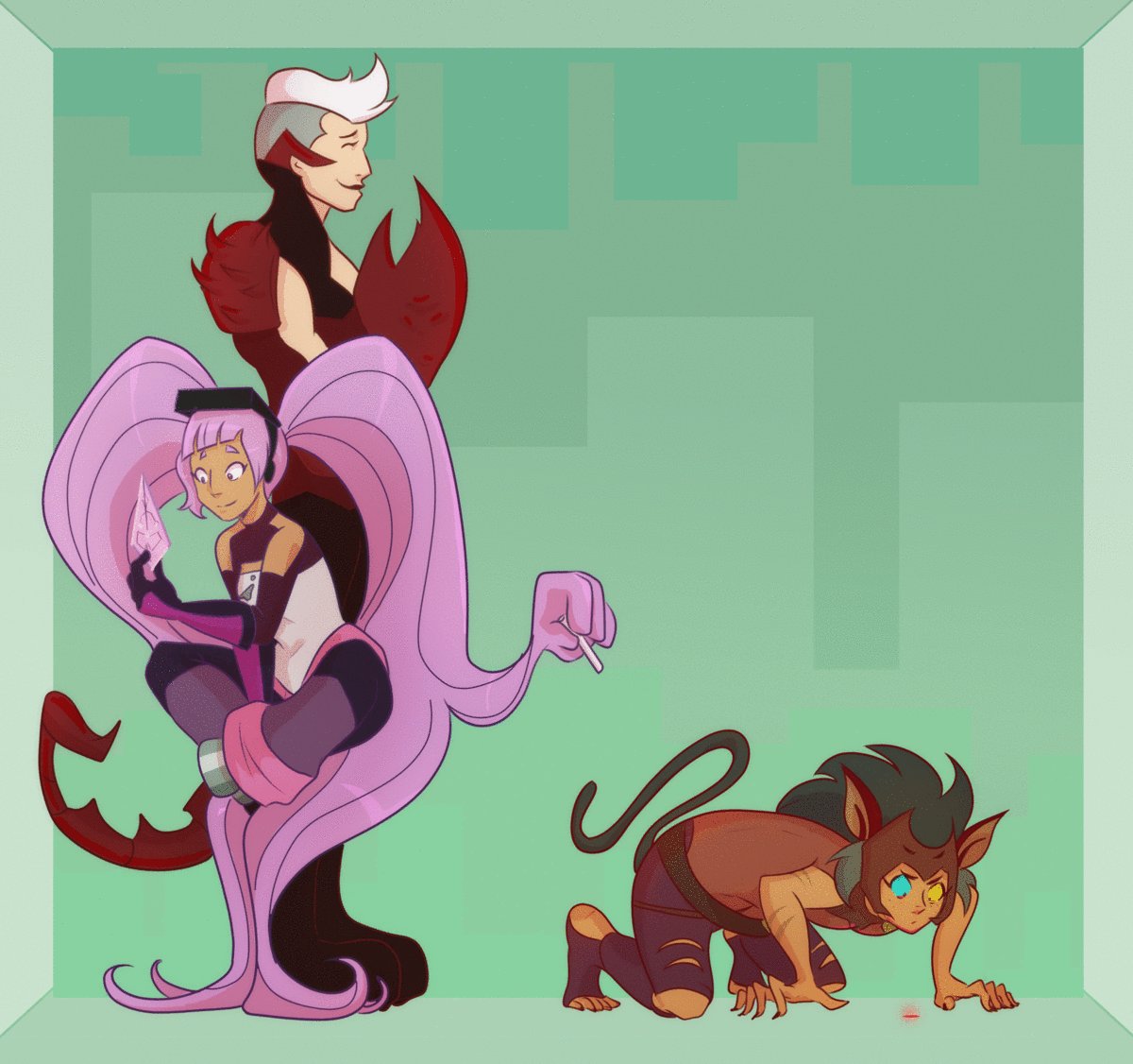 “#catra #entrapta #scorpia https://t.co/TmKmRxviFG” .