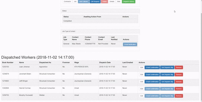 Losing time manually processing bids? Our dispatch software can reduce hours of work to seconds.
#unionstrong #unionproud #1u