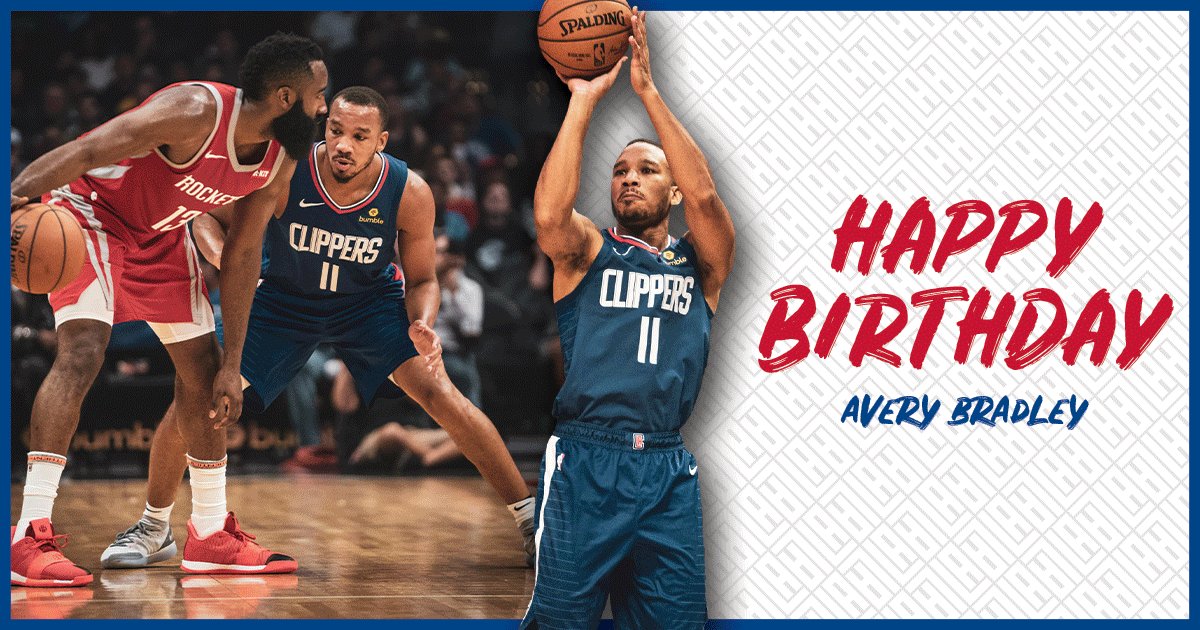 He\s got 11/26 on lock.

Happy birthday, Avery Bradley! 