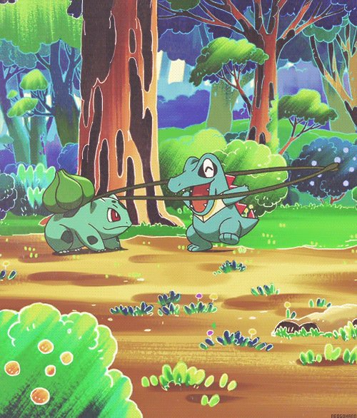 Bulbasaur Propaganda (@BulbaGanda) on Twitter photo 22/11/2018 20:05:35 Bulbasaur is always friends with the water starters. Bulbasaur is always friends with the water starters.