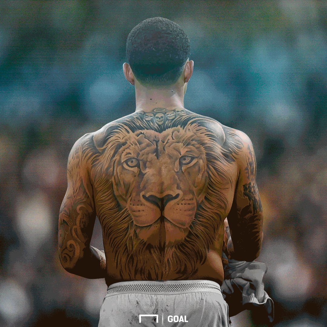 Memphis depay zurueck tattoo