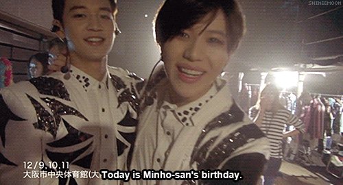 Happy Birthday to SHINee\s most precious cinnamon roll, Choi Minho 