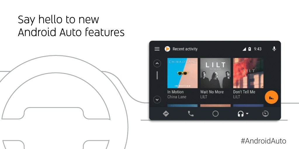 Android (@Android) on Twitter photo 2018-11-29 18:31:38 The journey can be just as important as the destination. That’s why #AndroidAuto is rolling out with new features that make your drive simple, personal, and helpful. Learn more: goo.gl/7boSbS The journey can be just as important as the destination. That’s why #AndroidAuto is rolling out with new features that make your drive simple, personal, and helpful. Learn more: goo.gl/7boSbS