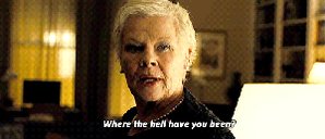 Only lady who puts Mr. Bond in his place happy birthday Dame Judi Dench.. 